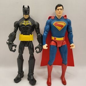 2011 Batman 2025 Superman 6" Action Figures